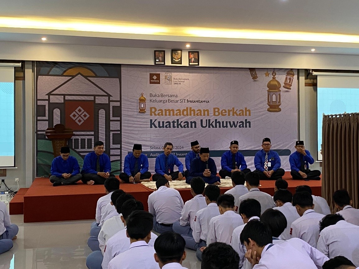 Liqo Syawal SMAIT, Antum Datang Tepat Waktu: Antum Keren!