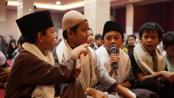 Ada Santri Cilik di Insantama